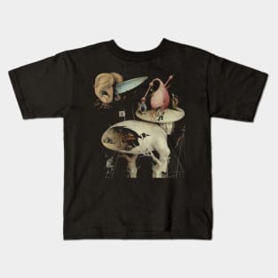 Tree Man, Surreal, Hieronymus Bosch, The Garden of Earthly Delights Kids T-Shirt